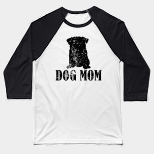 Pugs Dog Mom Baseball T-Shirt